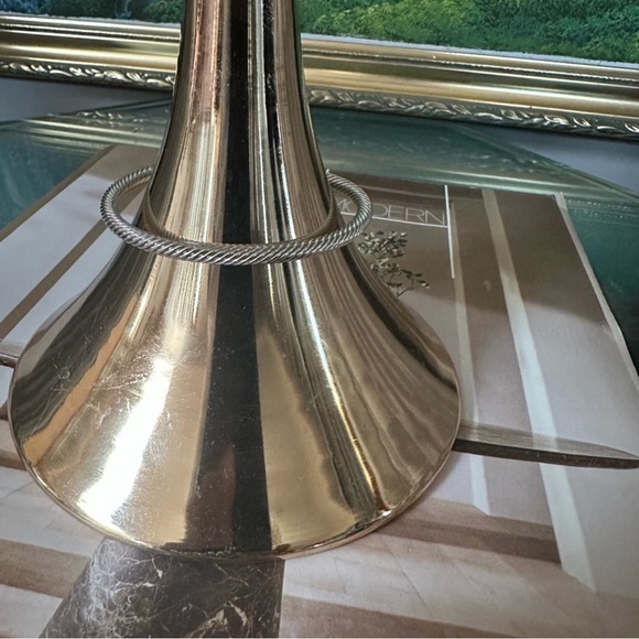 David Yurman Sterling Silver Station 5mm Cuff Bangle Bracelet - Picture 6 of 16